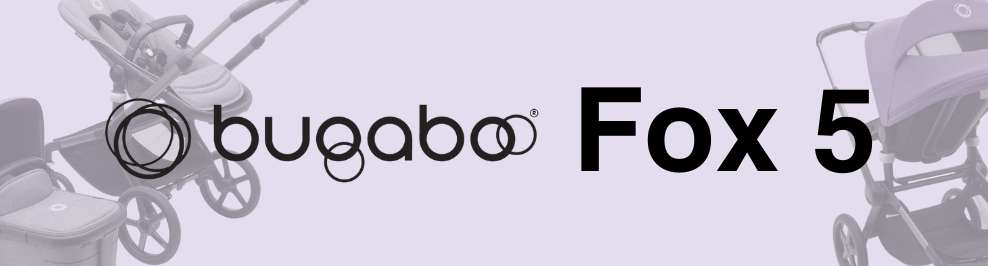 Banner con logo e imágenes del nuevo Bugaboo Fox 5